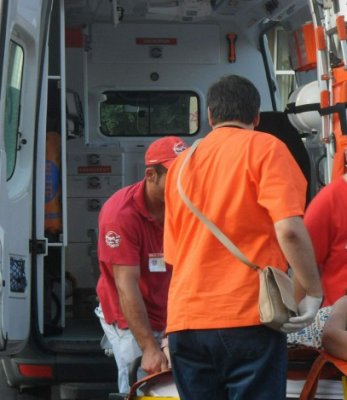 Accident rutier la Băneasa: o persoană este rănită
